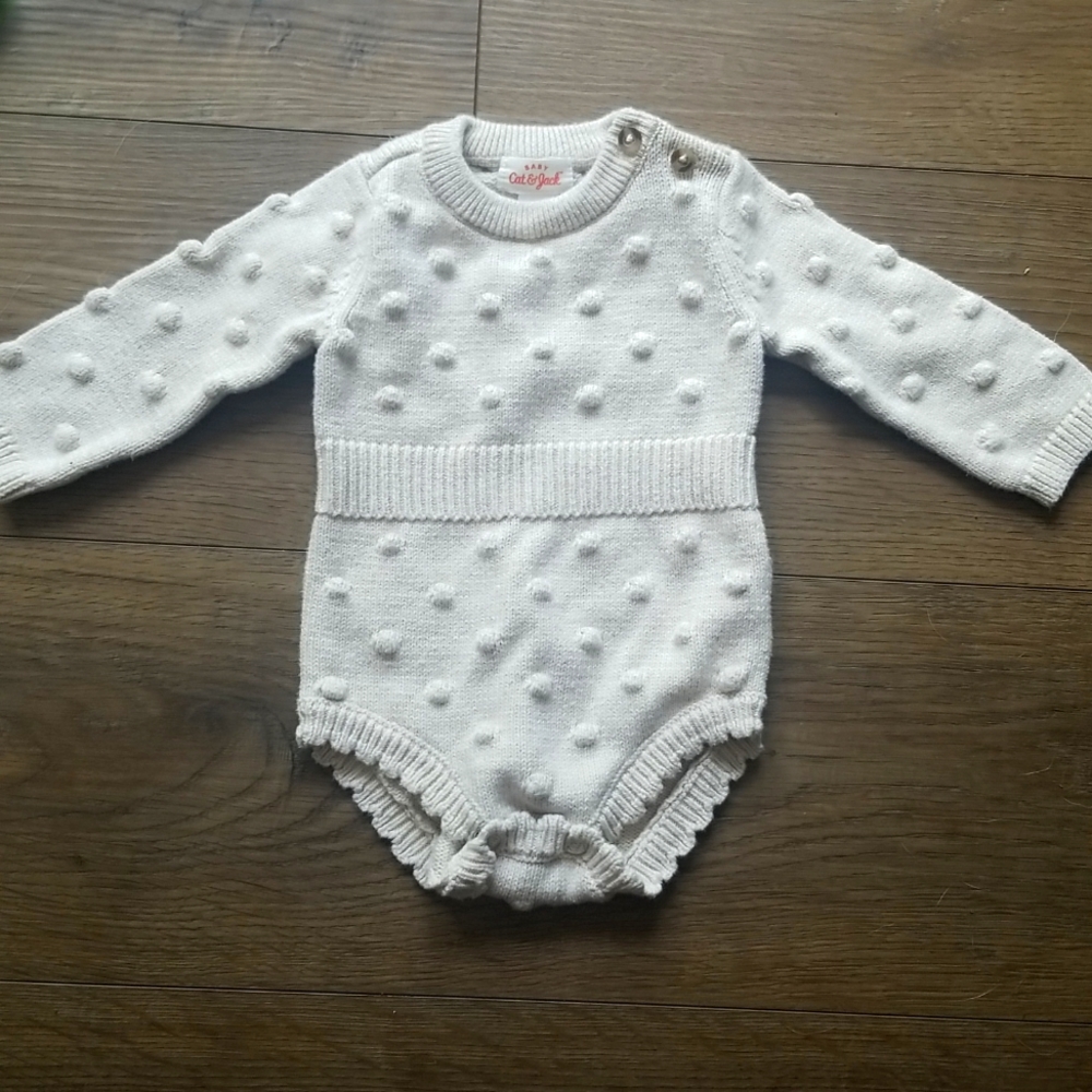 Knit Baby Romper